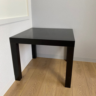IKEA LACKラック サイドテーブル ブラック55x55cm