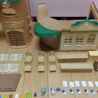 【中古】シルバニア 森の木の小学校