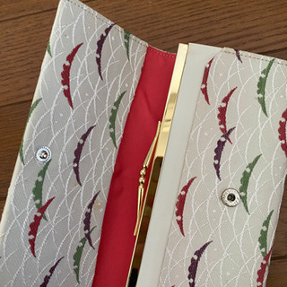 資生堂　露芝紋　かかえバッグ　の画像