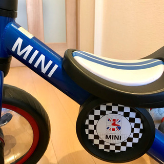室内のみで使用♪MINIのカッコいい三輪車♪の画像