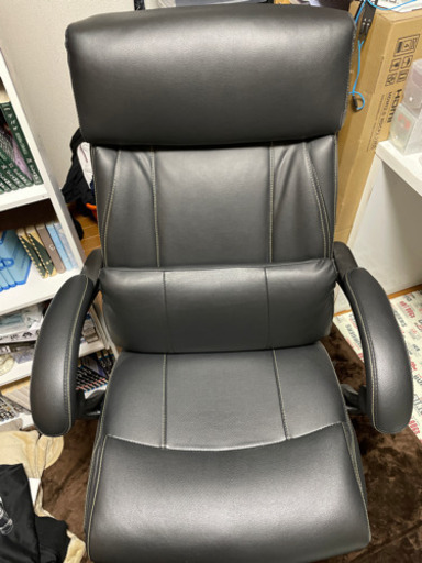 ニトリ　デスクチェア　アクリス　BK