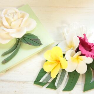 【体験教室】クレイで作る枯れないお花教室【女性限定】の画像