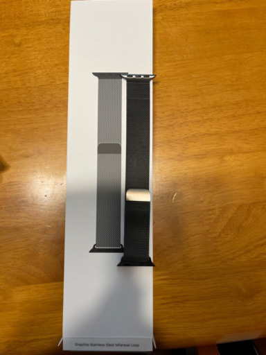 純正品 40mmケース用グラファイトミラネーゼループ