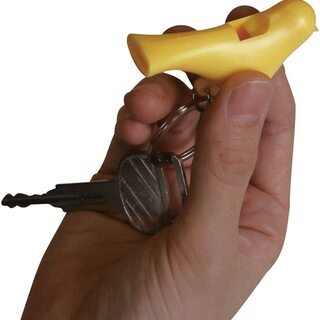 ㊄小島通商 Sparrow Key Ring (スパロウキーリング) イエロー/ブラウン_ｍの画像