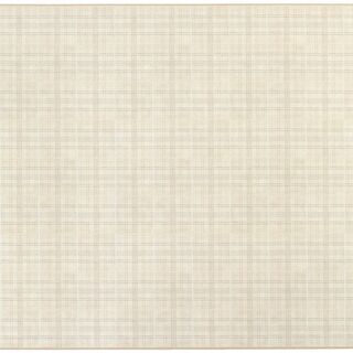 ➐クッションフロアラグ 柄 チェック 約185×390cm 撥水 防炎
