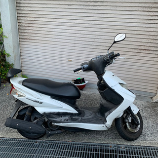 シグナス　2型　エンジン実動　事故車の画像