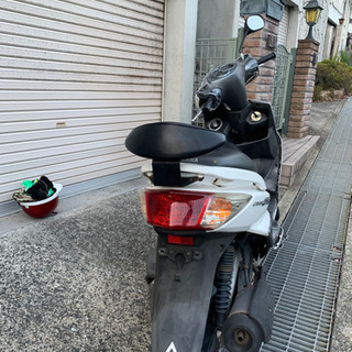 シグナス　2型　エンジン実動　事故車