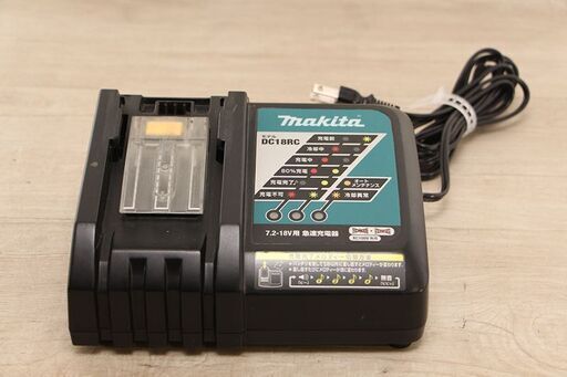makita マキタ BL1840 18V 4.0Ah リチウムイオンバッテリー DC18RC T 7.2-18V用 急速充電器 セット(D4012anxY)