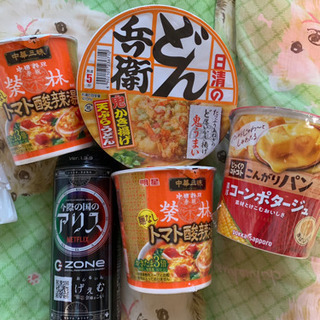 カップ麺  エナジードリンク