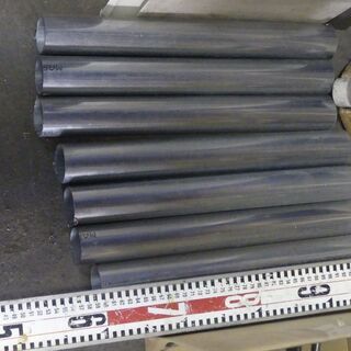 700円／単管短管運搬コロ重量物運搬移動パーツ道具長さ40センチ　全部まとめての画像