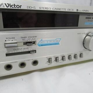 JKN2362/ステレオカセットデッキ/オーディオ機器/ビクター/Victor/DD-5/ジャンク扱い/中古品/の画像