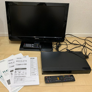 テレビ　東芝　REGZA レグザ　ブルーレイレコーダー