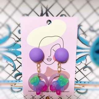 オリジナルハンドメイド　オシャレなピアス　Mr.L