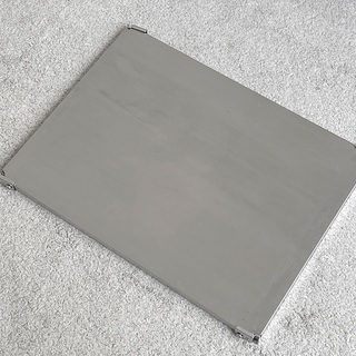 無印良品(MUJI) ステンレスユニットシェルフ 追加棚 56cm 5枚の画像