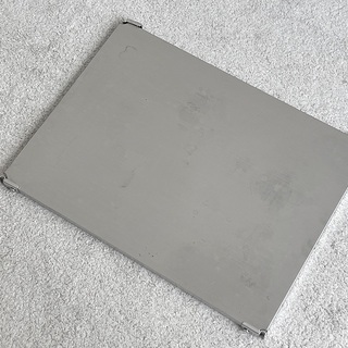 無印良品(MUJI) ステンレスユニットシェルフ 追加棚 56cm 5枚の画像