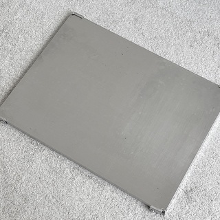 無印良品(MUJI) ステンレスユニットシェルフ 追加棚 56cm 5枚の画像