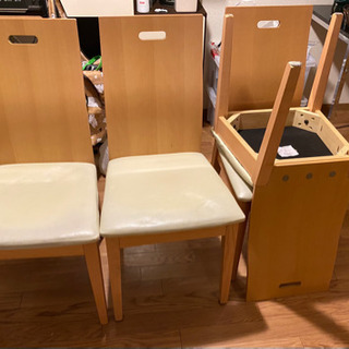 椅子 4脚セットの画像