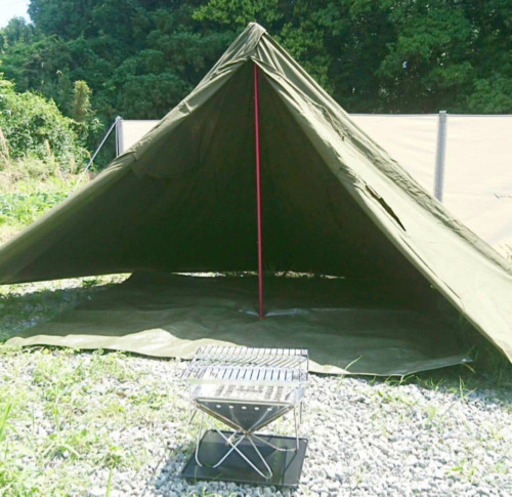 ポーランド軍 ポンチョテント一式 サイズ２（170㎝-180㎝）