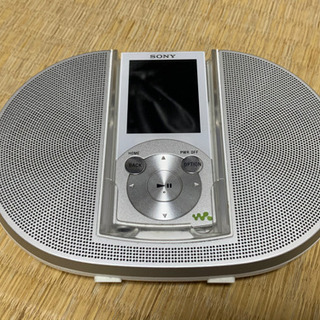 nw-s644 SONY WALKMAN シルバー ホワイト セットの画像