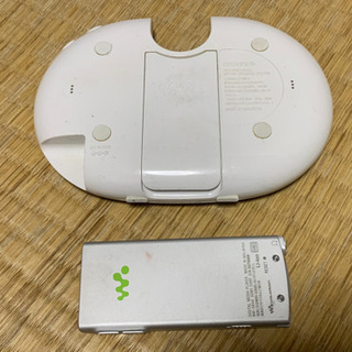 nw-s644 SONY WALKMAN シルバー ホワイト セットの画像