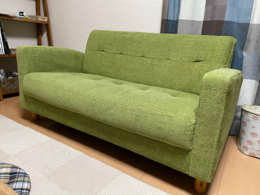ソファ　2人掛け　北欧風