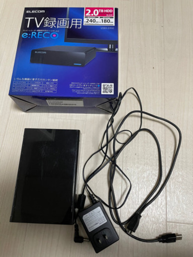 ELECOM 外付けハードディスク　2.0TB