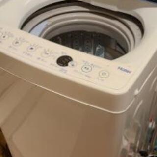 【受け渡し先決定】Haier 洗濯機 4.5kg jw-c45ckの画像
