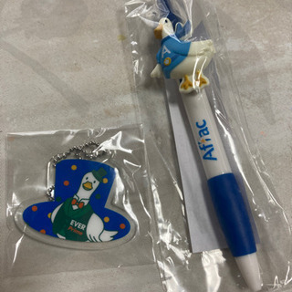 アフラック　ボールペン＆ホルダー