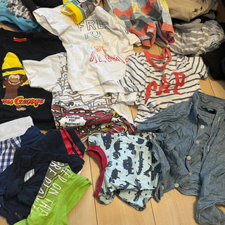 100-110男の子　服　大量まとめ売り