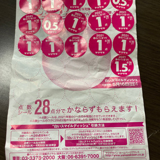 春のパンまつり点数15.5点分あげます