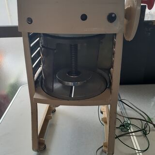 【初雪】ブロック氷用　かき氷機　業務用
