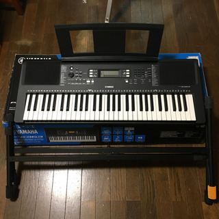 ヤマハ　Ｅ363 電子ピアノ　スタンド付きの画像