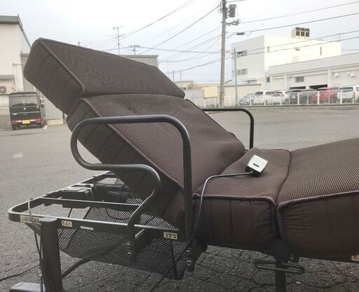 札幌◆ATEX / 収納式電動リクライニングベッド ■ AX-BE634N シングル◆ アテックス 折りたたみ 起き上り 介護 くつろぐ