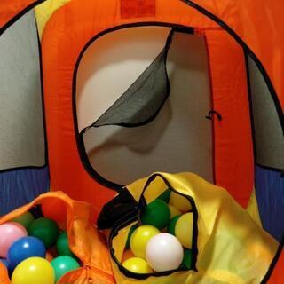 値下げ♪ボールプール2つ＆ボール付☆しまじろうの画像