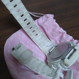 ジャンク！　CASIO  Baby  G  ホワイトの画像
