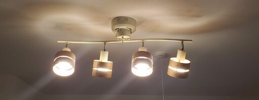 60W相当 LED電球 セット シーリングライト 4灯