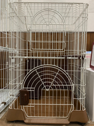 猫ケージ・トイレ・餌皿・給水器