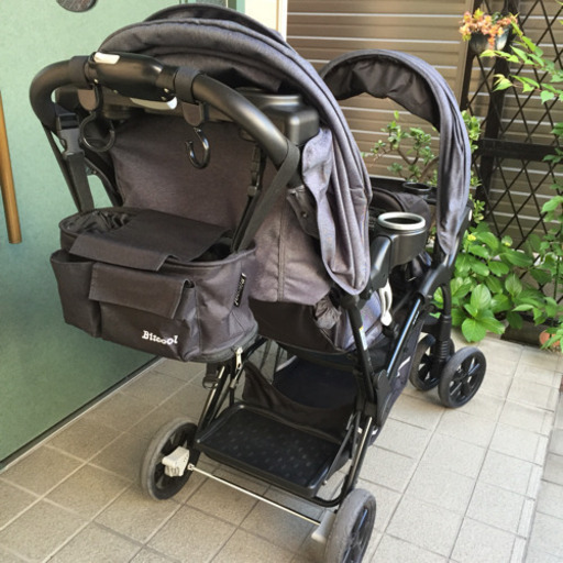☆美品☆ 2人でゴーDX ☆ カトージ ☆ 二人乗りベビーカー ☆