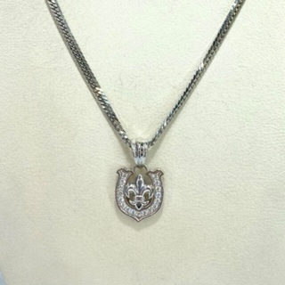 【中古品】Pt900  0.54ctダイヤモンド付トップ 14....