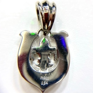 【中古品】Pt900  0.54ctダイヤモンド付トップ 14.3g［20］の画像