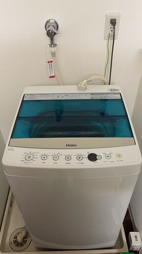 ハイアール　Haier  JW-C60A-W 全自動洗濯機 Live Series（2019年製）