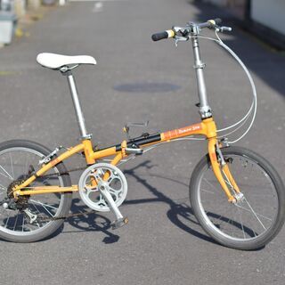 中古のDAHON　Boardwalk（オレンジ色）