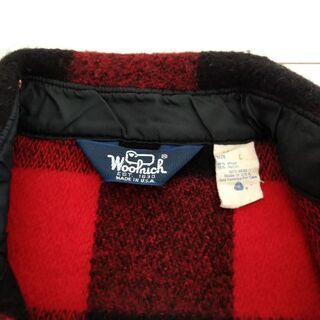 ☆値下げ☆ウールリッチ　Woolrich 　三角タグ　ウールシャツの画像