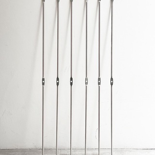 無印良品(MUJI) ステンレスユニットシェルフ クロスバー 56cm用 3セットの画像