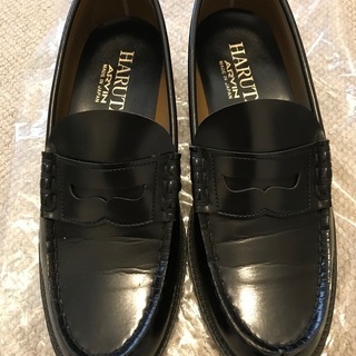 ハルタ　ローファー　黒　26センチ　3E
