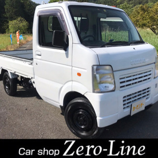 キャリィ 軽トラ 車検3年10月 6万㌔ オートマ 4WD エア...