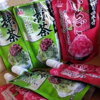 井村屋こだわりの氷みつ　かき氷に