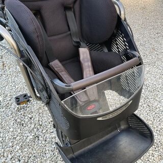 ヤマハ Pas kiss mini 20インチ 前後子供乗せ付きの画像