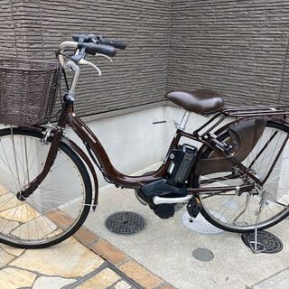 ヤマハ電動アシスト自転車26インチ ブラウン8.7A h ヤマハ パスナチュラ 26インチ 8.7ah ブラウン デジタル 電動自転車