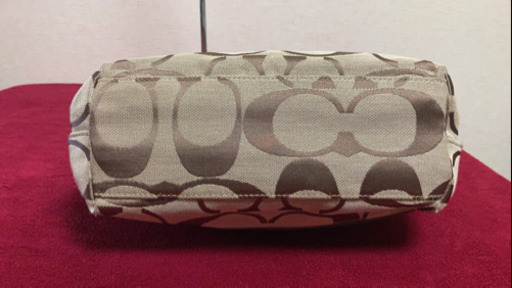 5MKO309  COACH 茶色 ハンドバッグ シンプル 大人